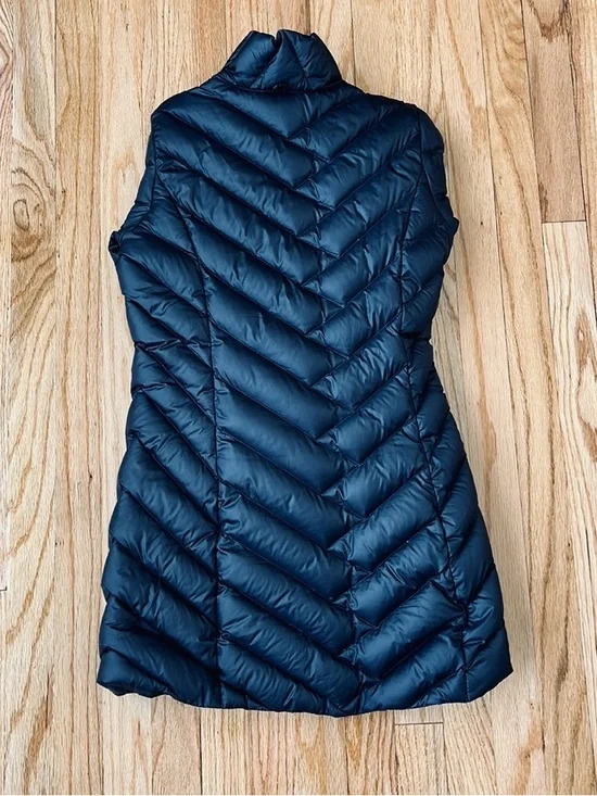 Patagonia long Women's Dark Blue Jacket women’s size Xs - Picture 12 of 12